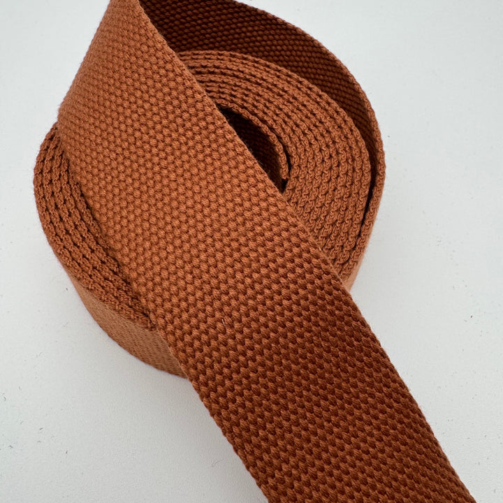 Tawny cotton webbing