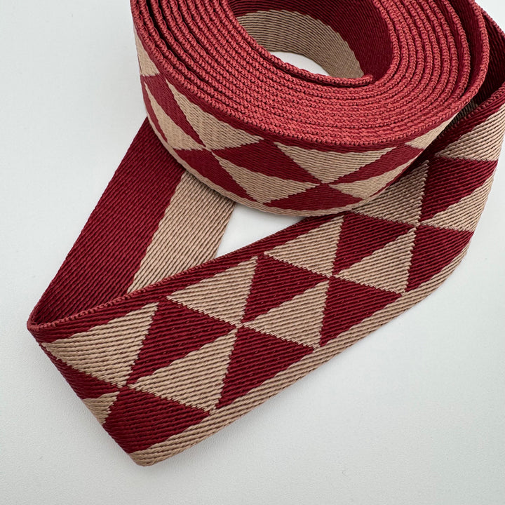 Casie Webbing Cranberry
