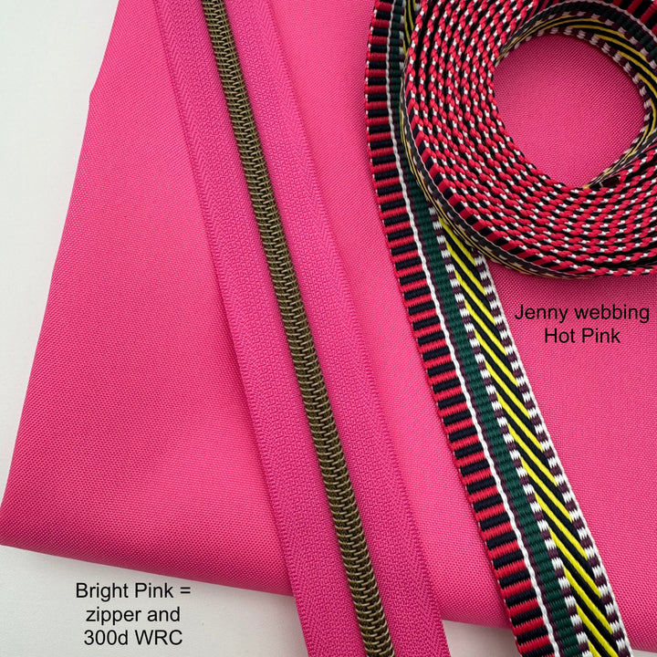 Jenny Webbing Hot Pink