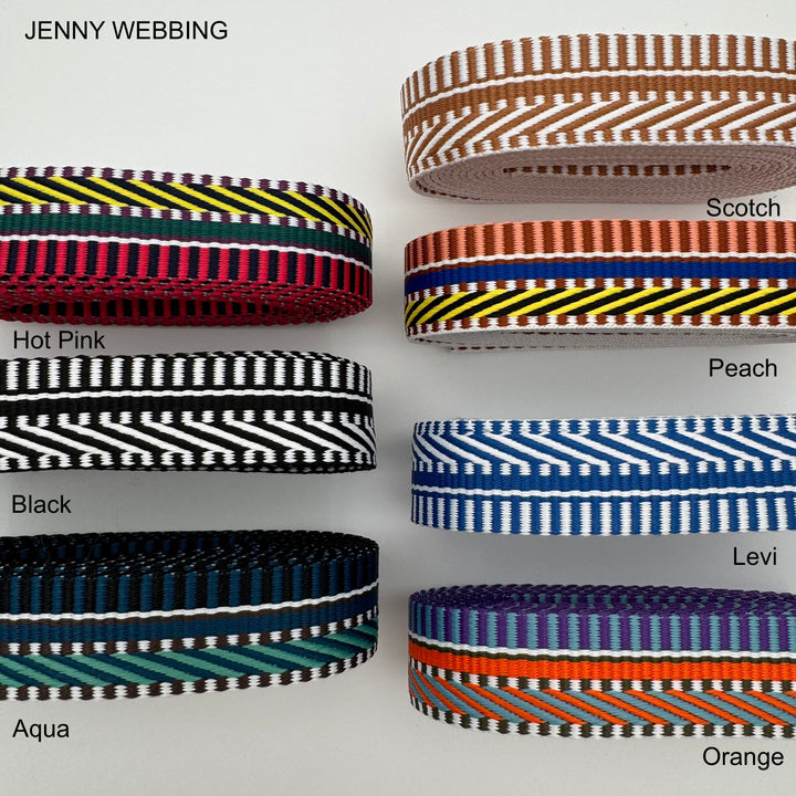 Jenny Webbing Black