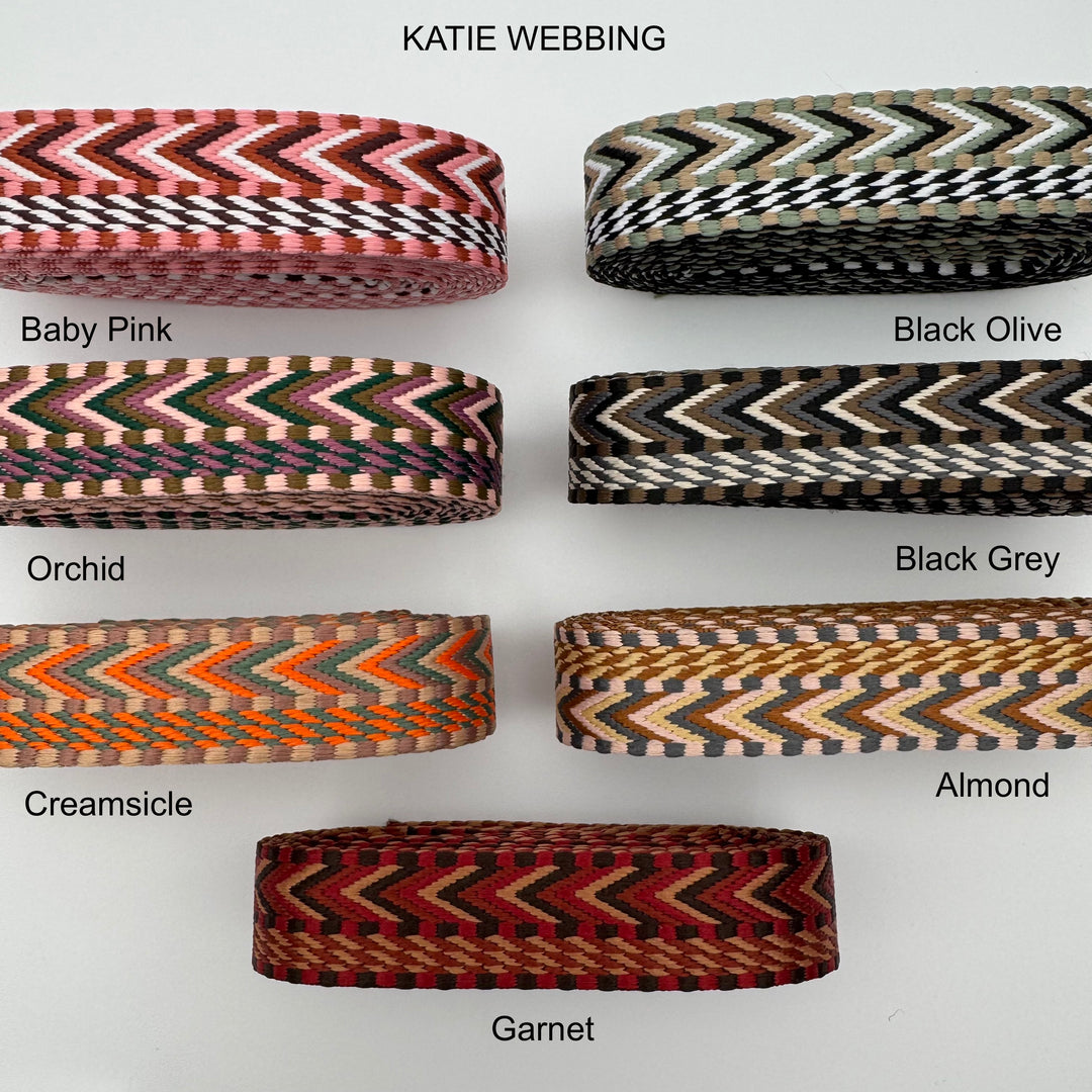 Katie Webbing Black Olive