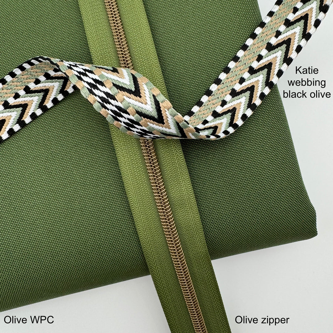 Katie Webbing Black Olive