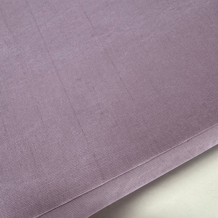 Mauve Wax Canvas Striped