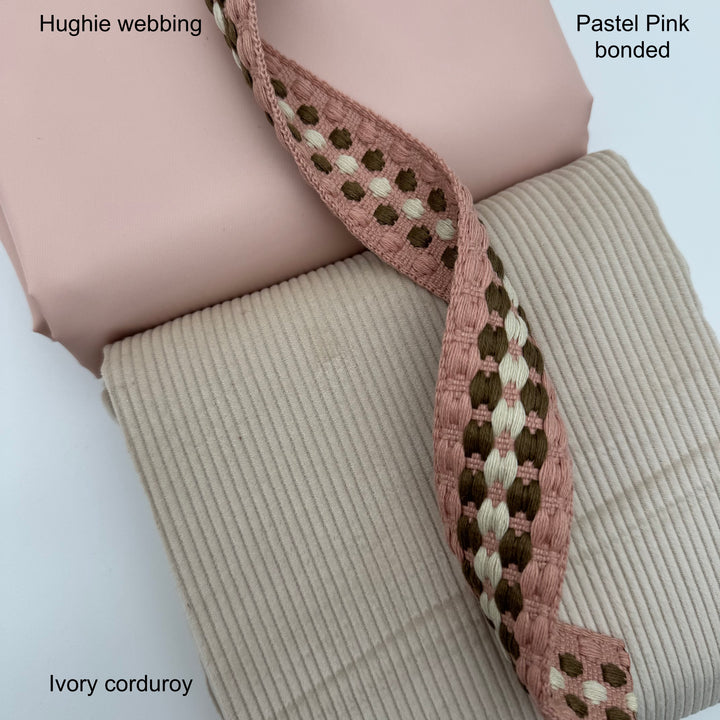 Pastel Pink Bonded Nylon