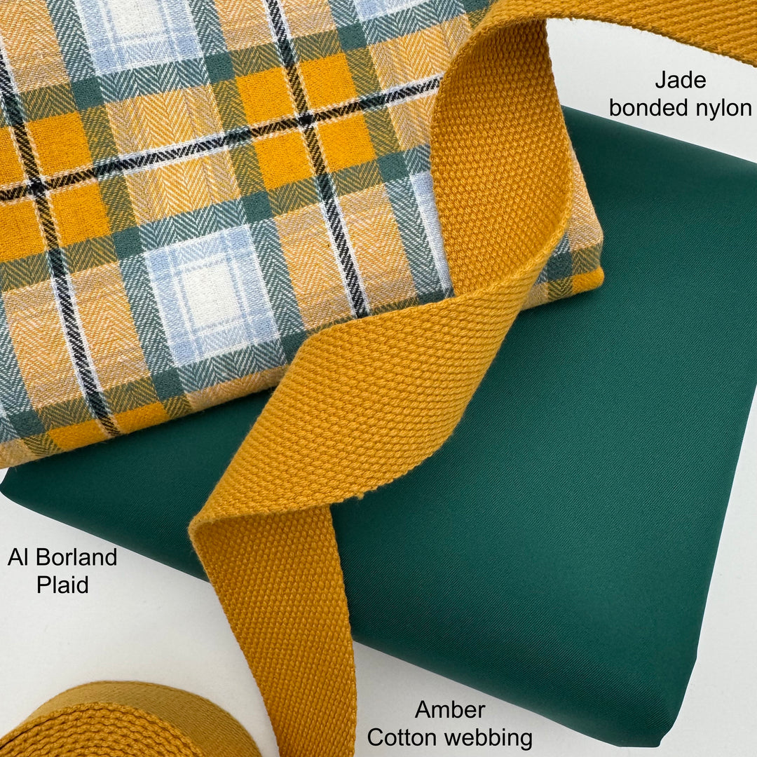 Amber cotton webbing