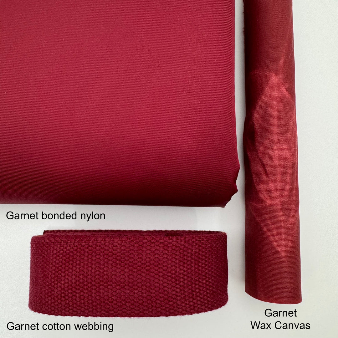 Garnet cotton webbing