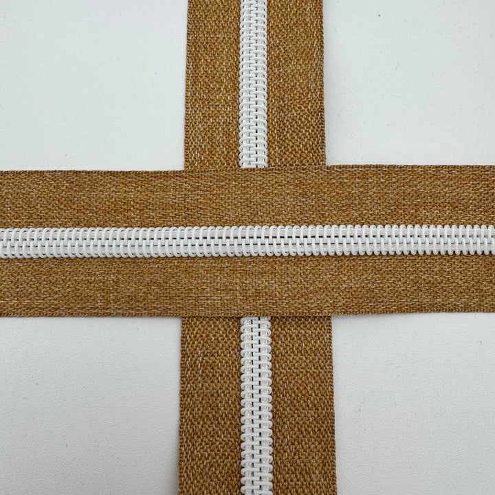 Denim Mustard White