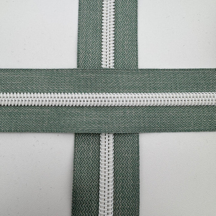 Denim Sage White