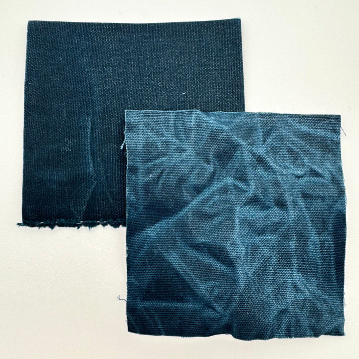 Navy Wax Canvas
