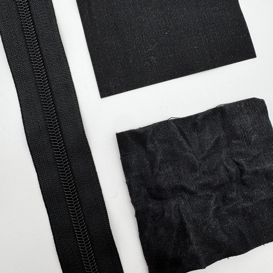 Black #5 Tape | Zipper By The Yard | 1,3,5 yard continuous cuts