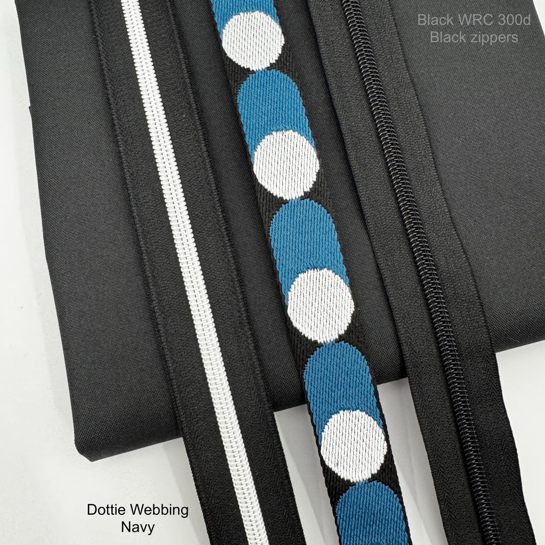 Black #5 Tape | Zipper By The Yard | 1,3,5 yard continuous cuts