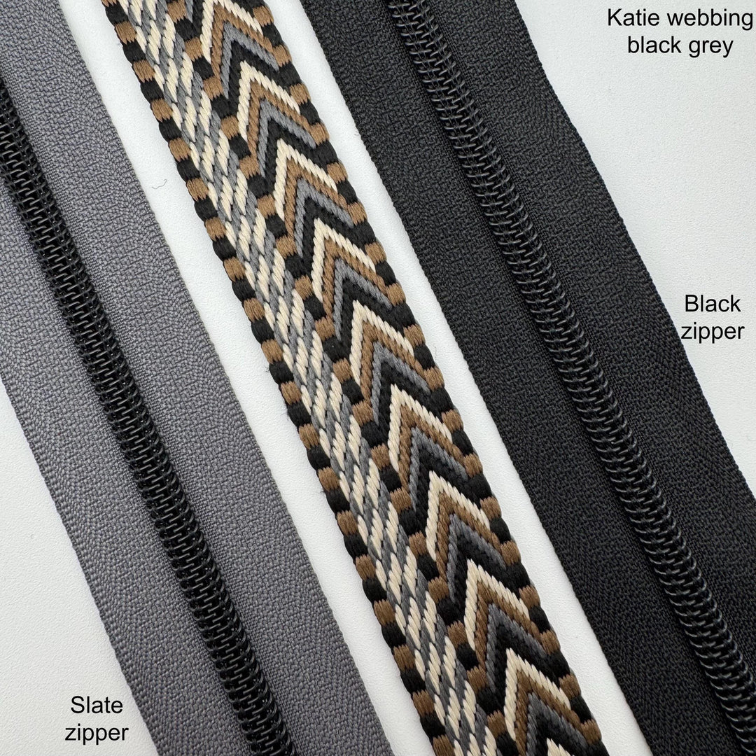 Black #5 Tape | Zipper By The Yard | 1,3,5 yard continuous cuts