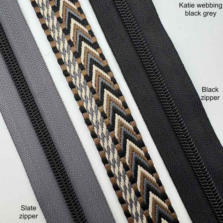 Black #5 Tape | Zipper By The Yard | 1,3,5 yard continuous cuts