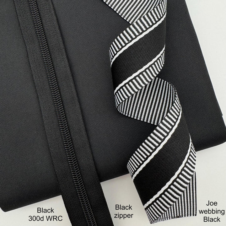 Black #5 Tape | Zipper By The Yard | 1,3,5 yard continuous cuts
