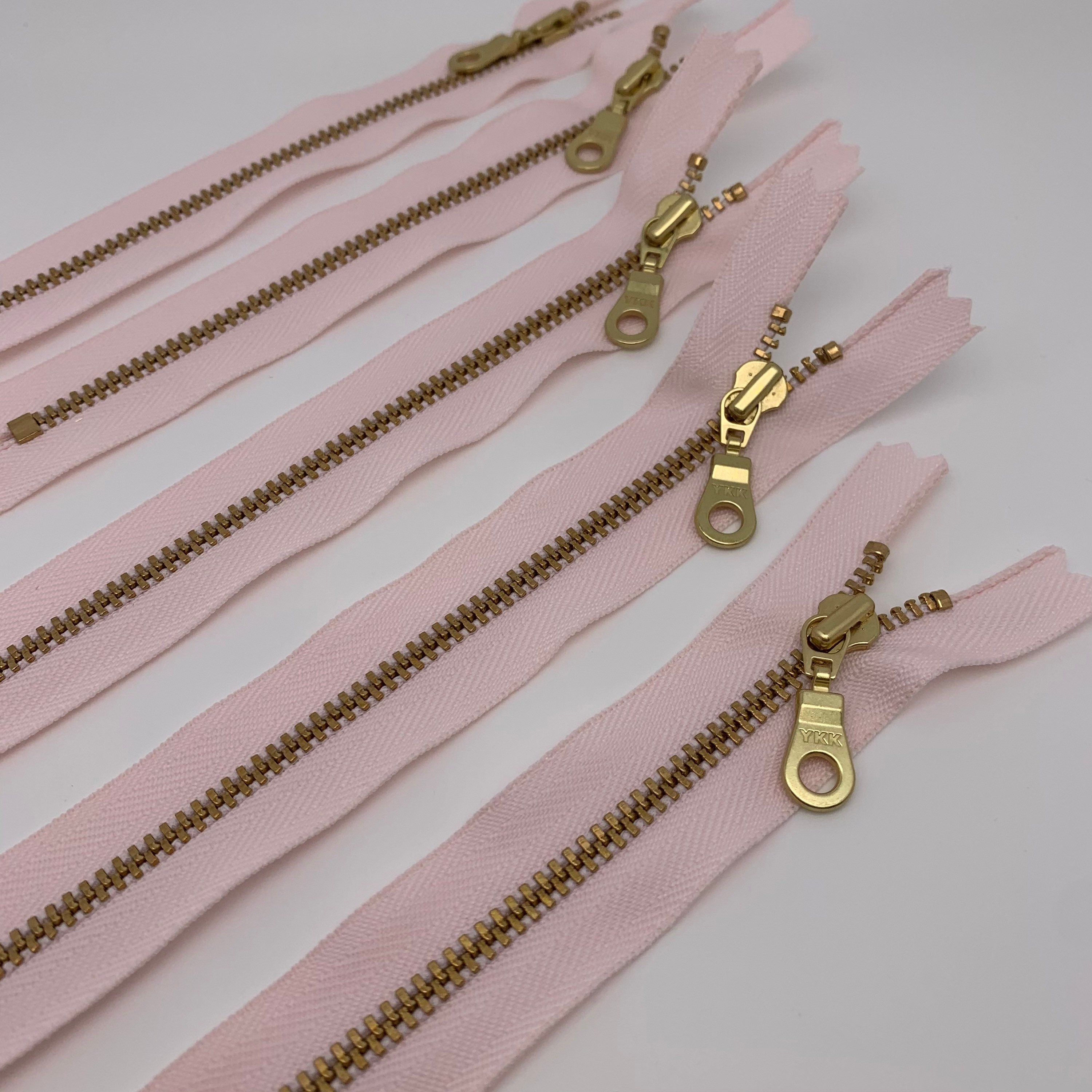 yon.mam ページ Amazon.com: Two 7 Inch Brass Jeans Zipper YKK Number 5 Gold