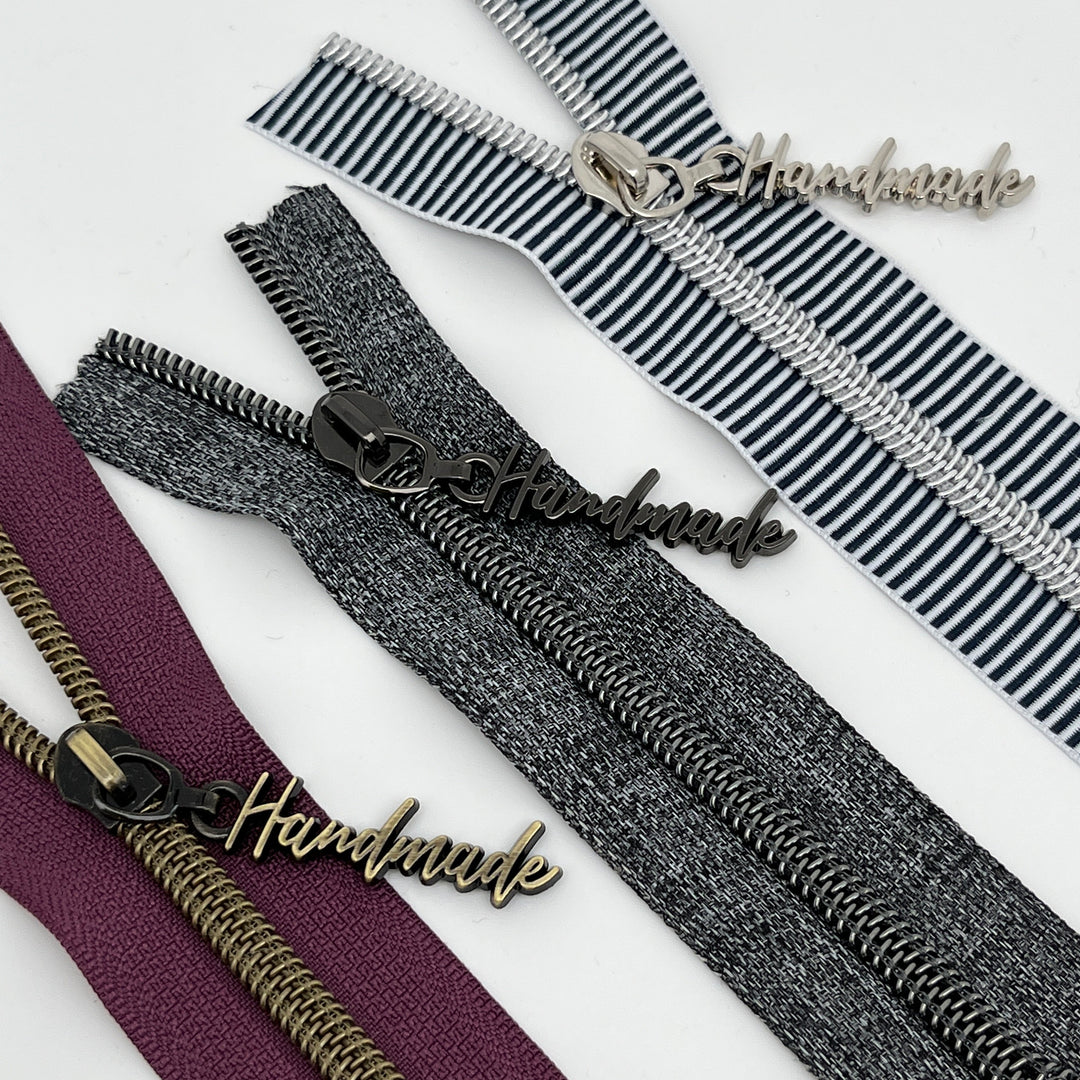 Cursive Handmade pull #5 brushed bronze