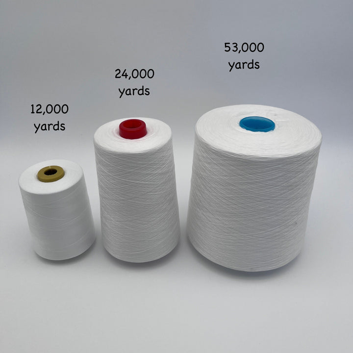 53,000 yard 100% Polyester cone thread